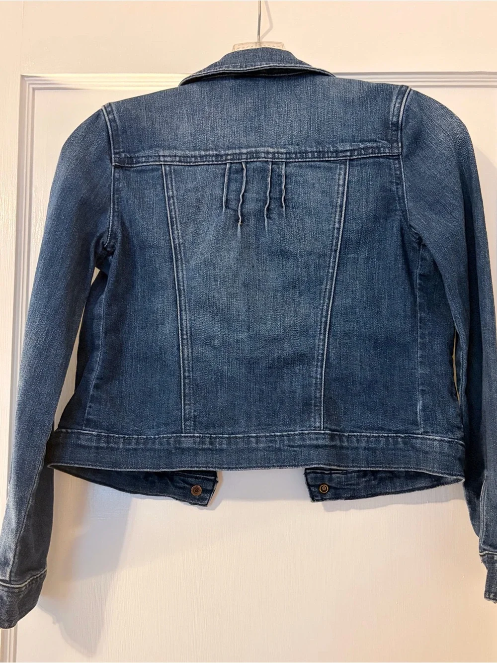 GAP Girls Dark Blue Denim Trucker Jacket